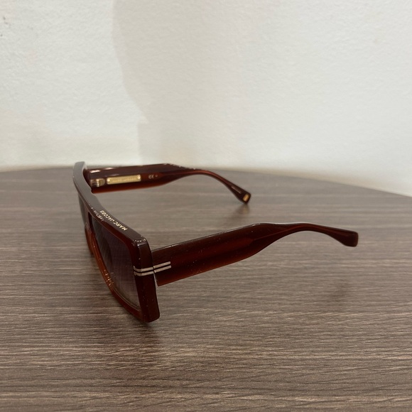 Marc Jacobs Gradient Brown Square Women’s Sunglasses - Picture 3 of 9